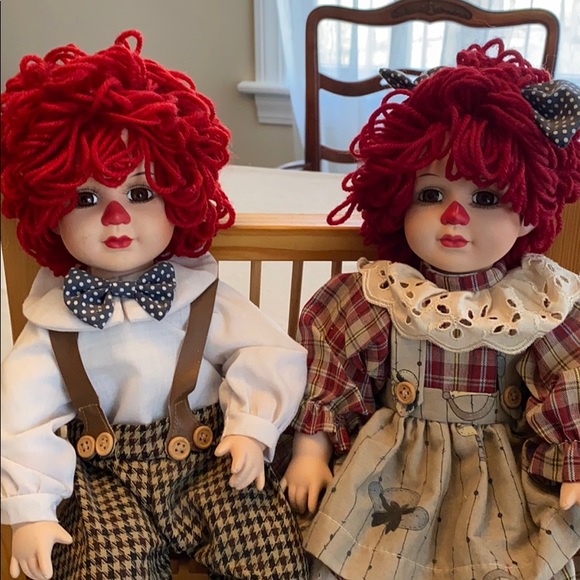 Seymour Mann Other - Seymour Mann, vintage Raggedy Ann & Andy dolls.